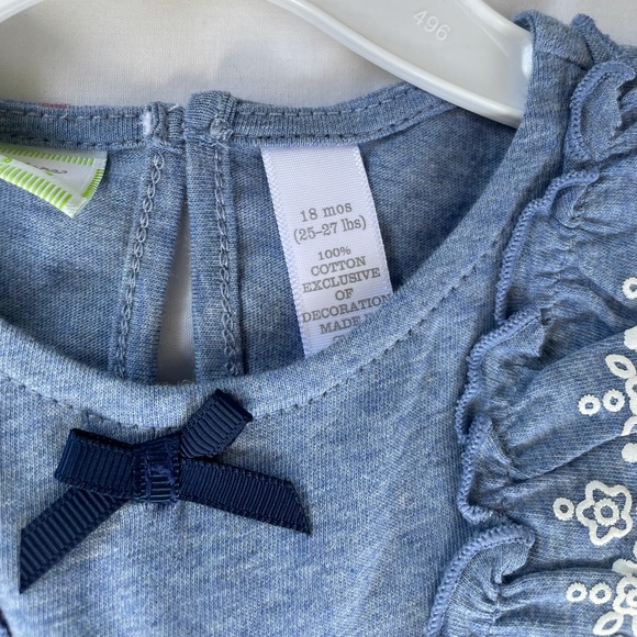 BNWT  First Impressions Flutter-sleeve Jumpsuit, Baby Girls (18 Months) - Picture 3 of 4